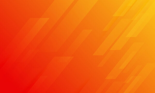 Abstract minimal orange background with geometric panel