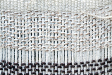 Woolen handmade texture.