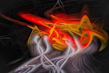 Abstract colorful background.3D Ilustration