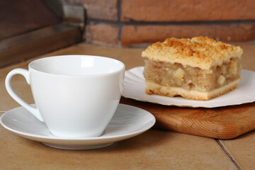 Apple Pie and Coffee Cup