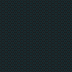 Bright border effect illustration, with repetitive geometric shapes covering the minimal black background. Web design, wallpaper, digital graphics, packaging, objects and artistic decorations.