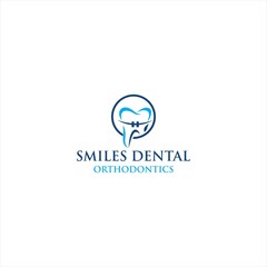 Dental Care Creative Concept Logo Design Template