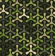 Texture military camouflage seamless pattern. Abstract army vector illustration