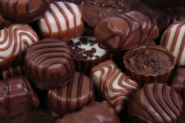 Praline chocolate