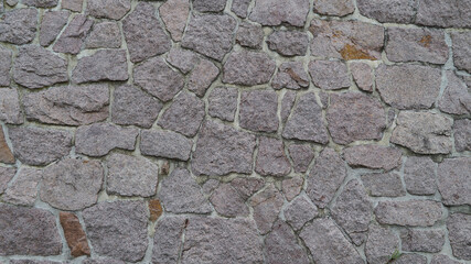 different sized stone wall for background
