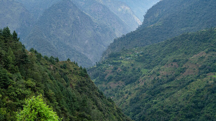 Naklejka premium Khumbu Valley, Nepal