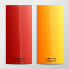 Origami  Vector infographic colorful banners set