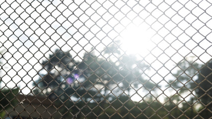 chain link fence