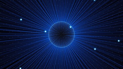 Digital technology background sphere random text on globe wallpapers  