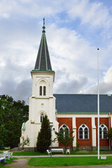 Michael's Church (Mikaelskyrkan) was built after designs of Swedish architect Axel Kumlien. It was...