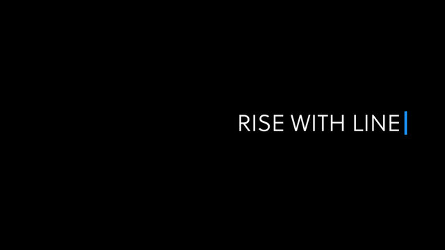 Rise with Line Right Title