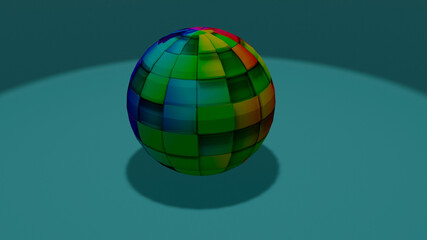 Obraz premium 3D Circumference