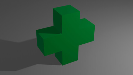 Green Cross 3D