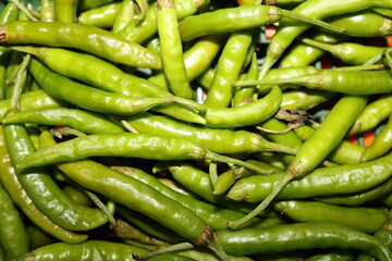 green chili peppers