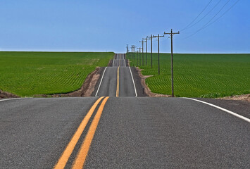 Rural highway is full on conceptual ideas, it's s long stretch of empty highway with dips, ups and...