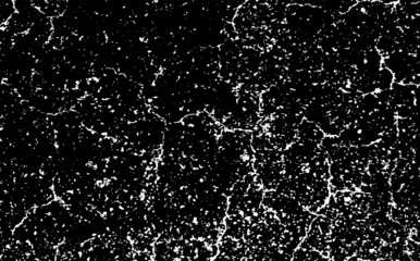 Scratched and Cracked Grunge Urban Background Texture Vector. Dust Overlay Distress Grainy Grungy Effect. Distressed Backdrop Vector Illustration. Isolated Black on White Background. EPS 10.