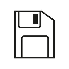 floppy disk icon. floppy disk vector design