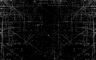 Fototapeta premium Scratched Grunge Urban Background Texture Vector. Dust Overlay Distress Grainy Grungy Effect. Distressed Backdrop Vector Illustration. Isolated Black on White Background. EPS 10.
