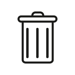 recycle bin icon. recycle bin vector design