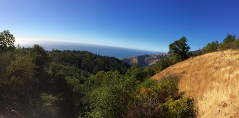 panorama of the mountains