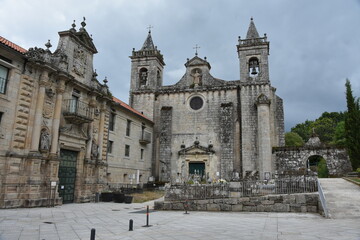 Fototapeta na wymiar Monasterio de Santo Estevo