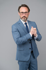 Education for adults. Self education. Teacher lecturer speaker. Intelligent concept. Get ready....