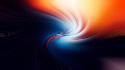 abstract fractal background with waves