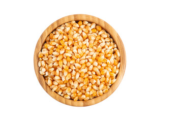 Fresh Corn with isolated on white background, save with clipping path
