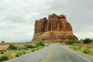 The Arch National Park and the Road #2