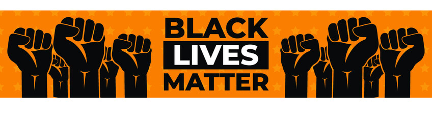 Black Lives Matter. Vector Illustration