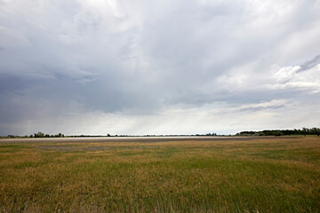 landscape wide plain cloud scenery horizon