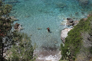 Palinuro – Bacio alla spiaggia del porto