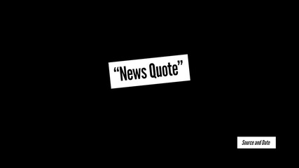 News Quote