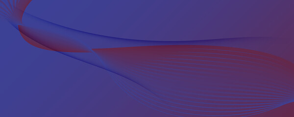 Red Dynamic Abstract. Fluid Lines Texture. 3d 