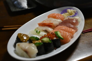 日本のとても美味しい海鮮料理