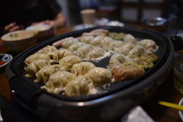 日本のとても美味しい手作り餃子