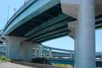 Obraz premium 京都 久御山ジャンクション