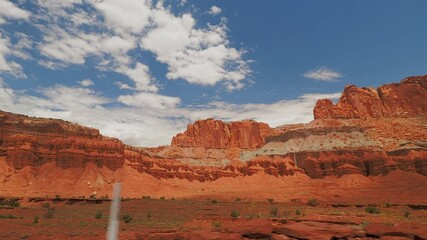 Beautiful landsacpe of Capitol Reef National Park