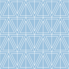 Triangle Geometrical Pattern Seamless Repeat Background.