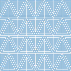 Triangle Geometrical Pattern Seamless Repeat Background.