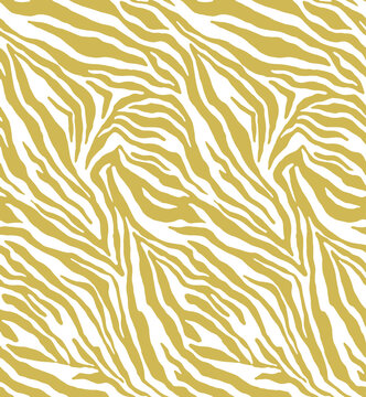 Seamless zebra pattern, animal print.