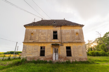 Vlajkovac, Serbia - June 04, 2020: Bissingen-Nipenburg Castle in Vlajkovac, Serbia. It was erected...