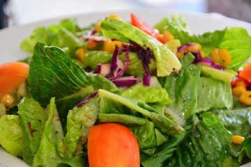 New Orleans, Louisiana Mardi Gras salad