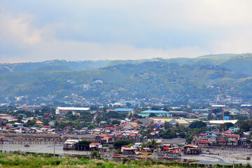 Cebu city overview in Cebu, Philippines