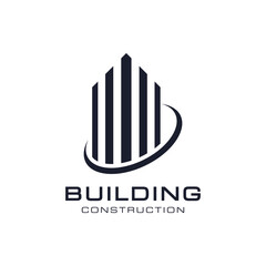Construction, Building logo design template