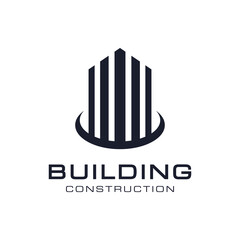 Construction, Building logo design template