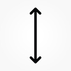 outline arrow icon design vector illustration