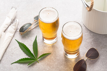 Cannabis infused beer. Drink your weed. Since legalization of Marijuana in Canada, Uruguay and and...
