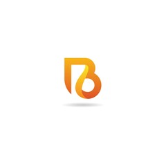 initial b logo design icon, vector, element, template