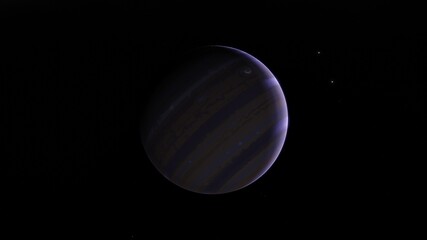 Cosmic landscape, beautiful science fiction wallpaper with endless deep space. 3D render